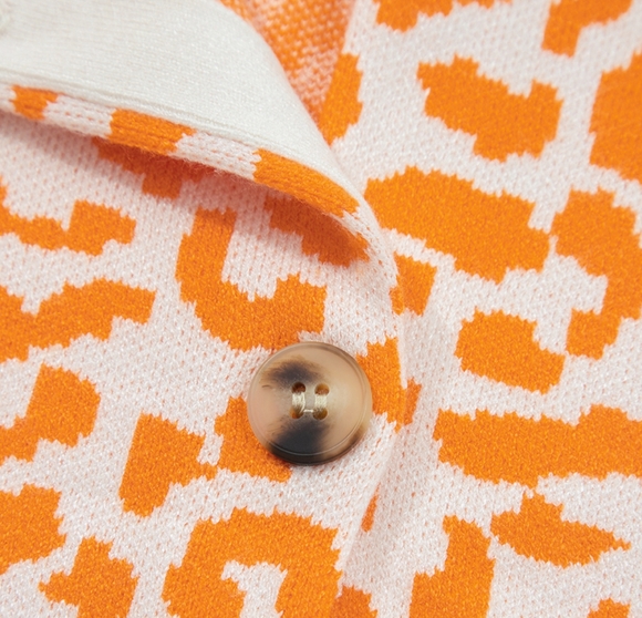 Wild & Cozy Chunky Knit Cardi - Sherbet - Picture 5 of 10